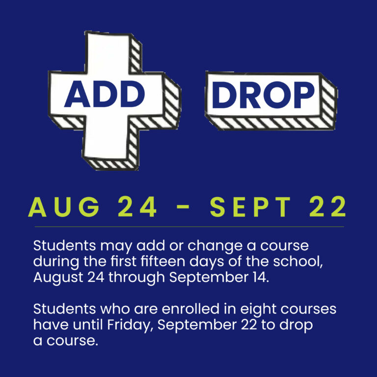 ADD/DROP PERIOD