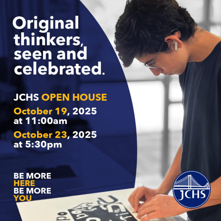 JCHS Open House: October 19, October 23