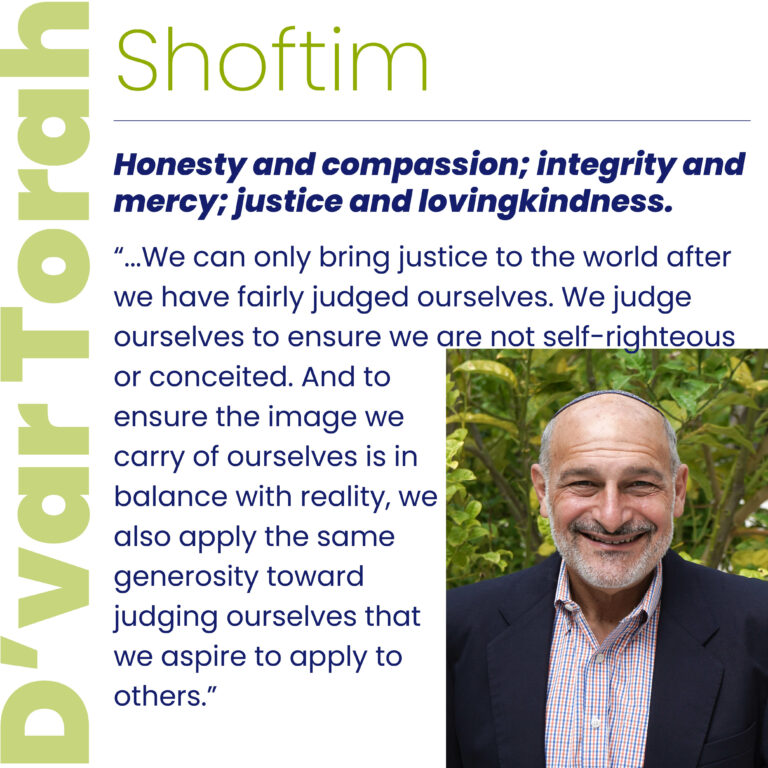 D’var Torah: Shoftim
