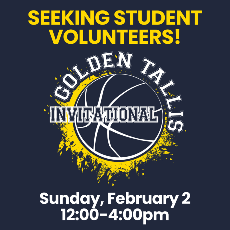 The Golden Tallis: Volunteers Needed!