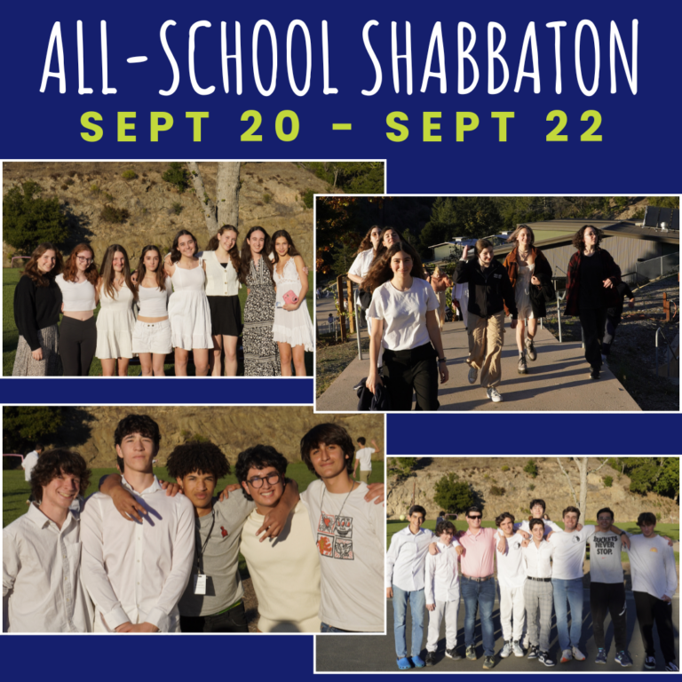 Save the Date for Shabbaton!