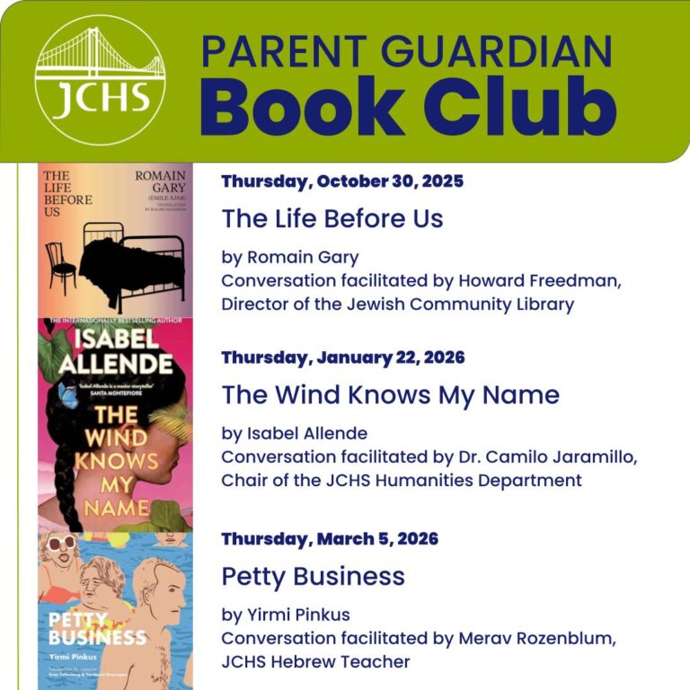 JCHS PARENT BOOK CLUB