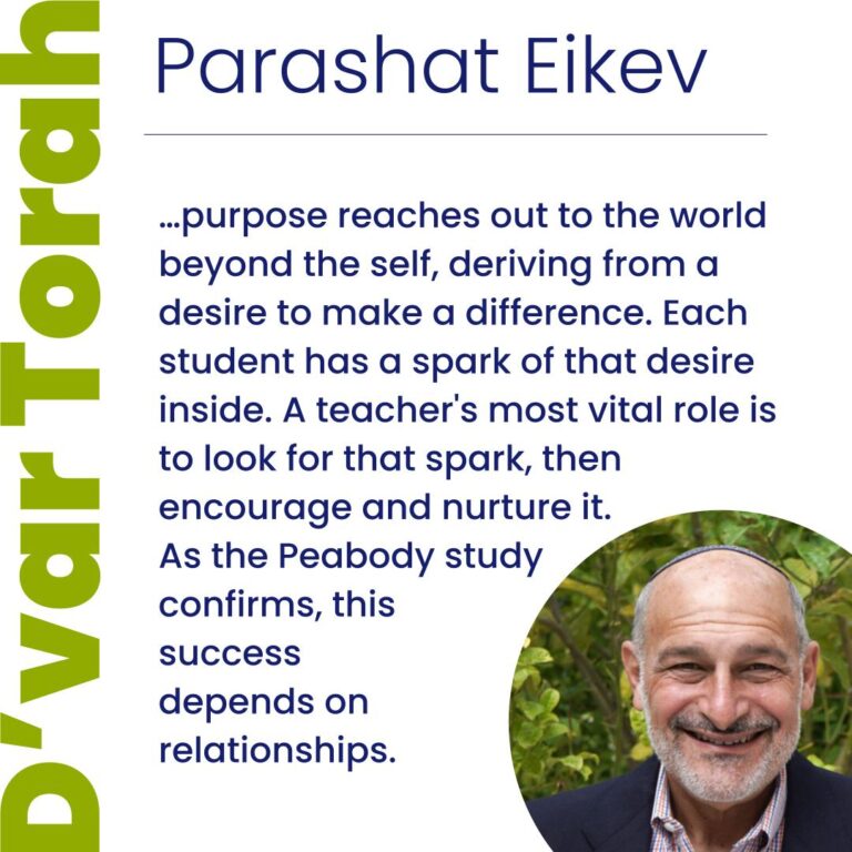Parashat Eikev August 2025