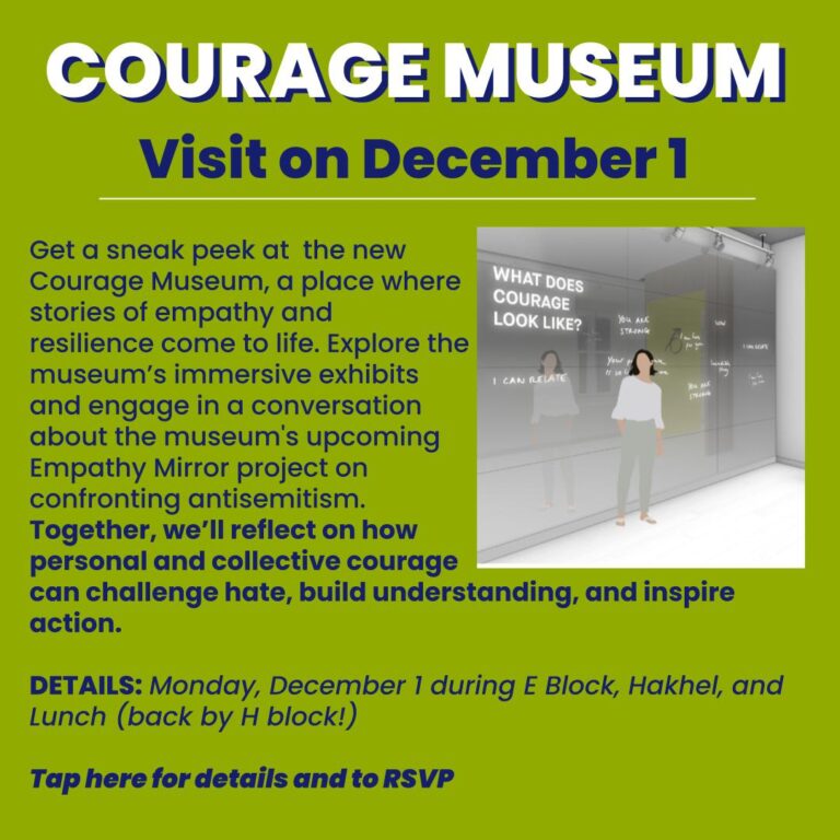 Visit the Courage Museum on December 1