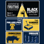 Hidden Truths: Black Comedy, The Philadelphia, The Sandbox, Rhinoceros, Endgame